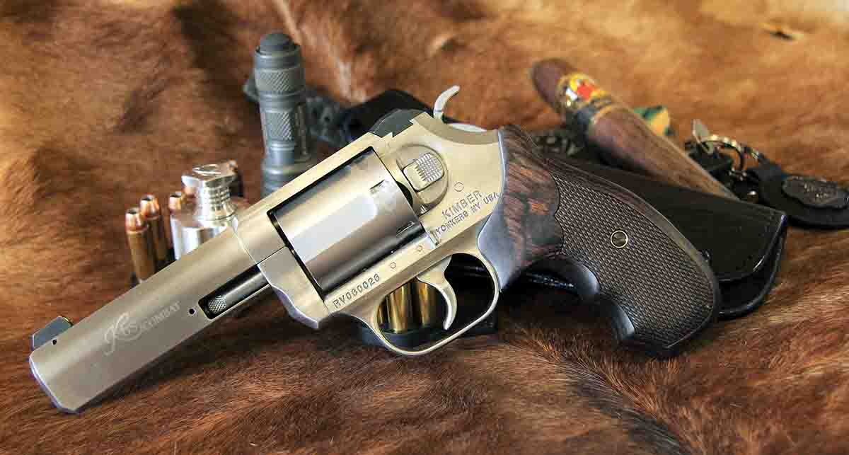 Kimber’s K6s DASA Combat 357 Magnum revolver provides an elegant, ergonomic and pleasant-shooting handgun, compact enough for everyday carry or to lighten the load while hiking in the wilderness.